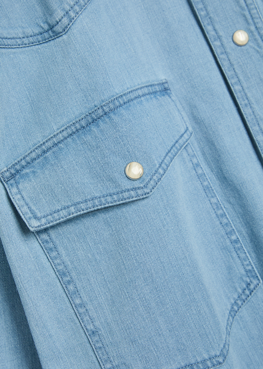STUDIO NICHOLSON Denim shirt | Harvey Nichols
