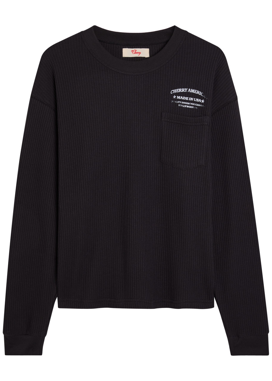 CHERRY LOS ANGELES Ranch Wear printed waffle T-shirt | Harvey Nichols