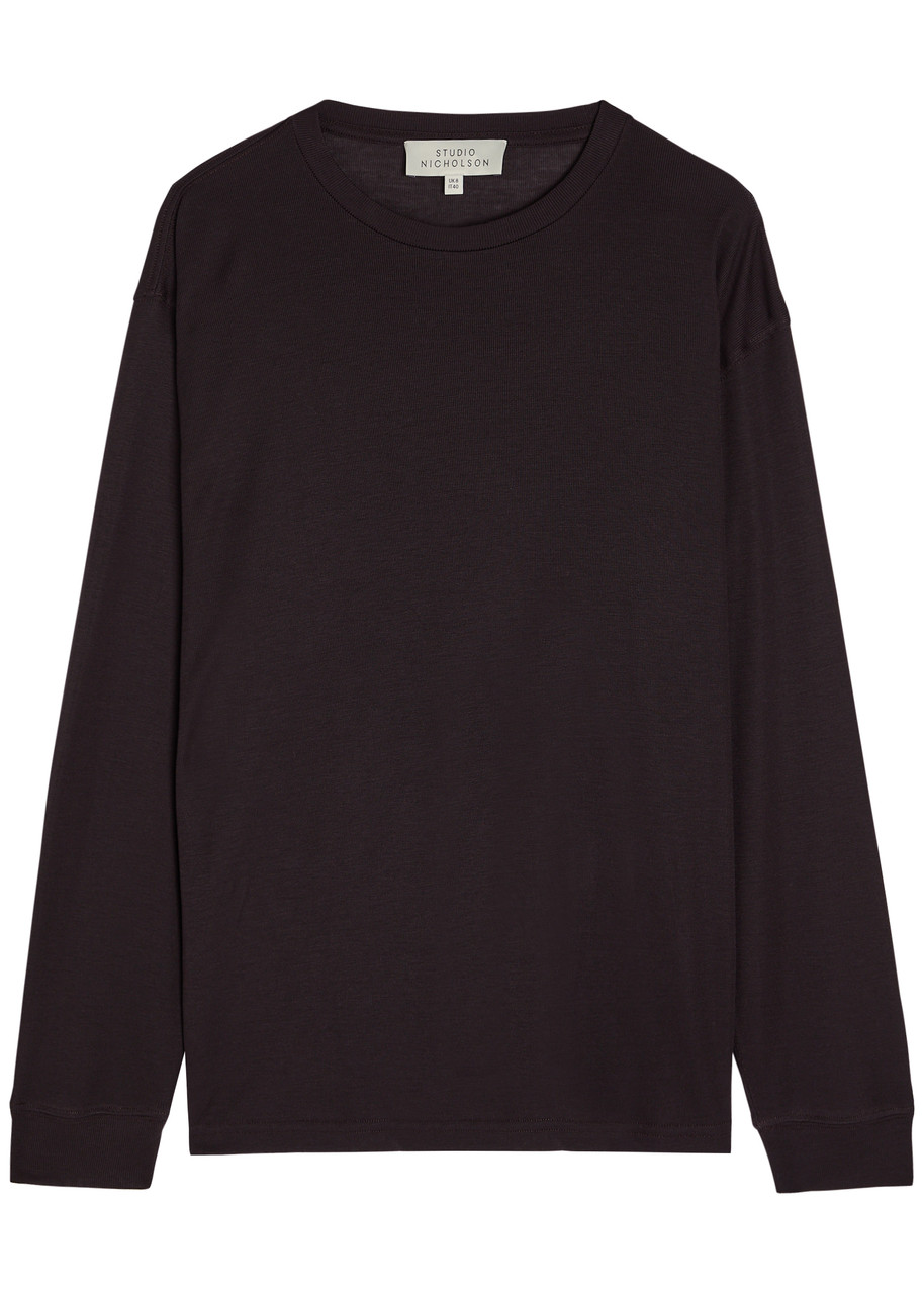 STUDIO NICHOLSON Simmons fine-knit T-shirt | Harvey Nichols