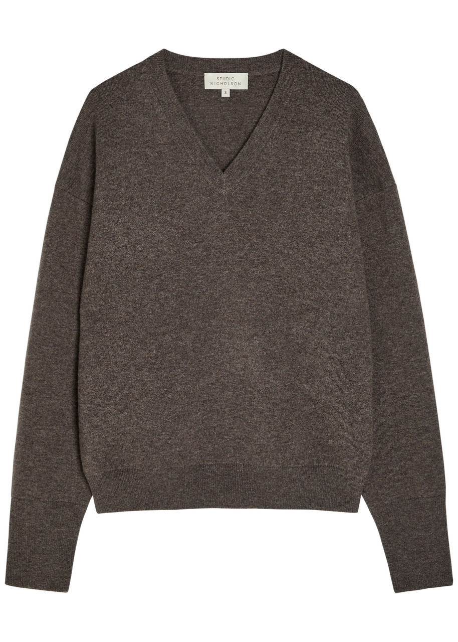 STUDIO NICHOLSON Loch wool and cashmere-blend jumper | Harvey Nichols