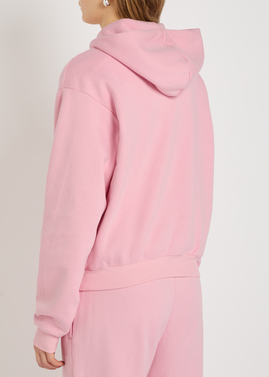 SKIMS Hooded cotton-blend sweatshirt | Harvey Nichols
