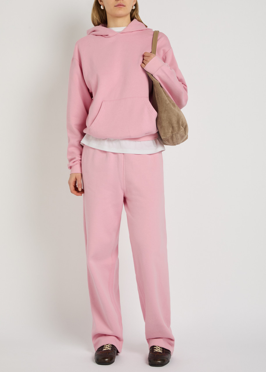 SKIMS Hooded cotton-blend sweatshirt | Harvey Nichols