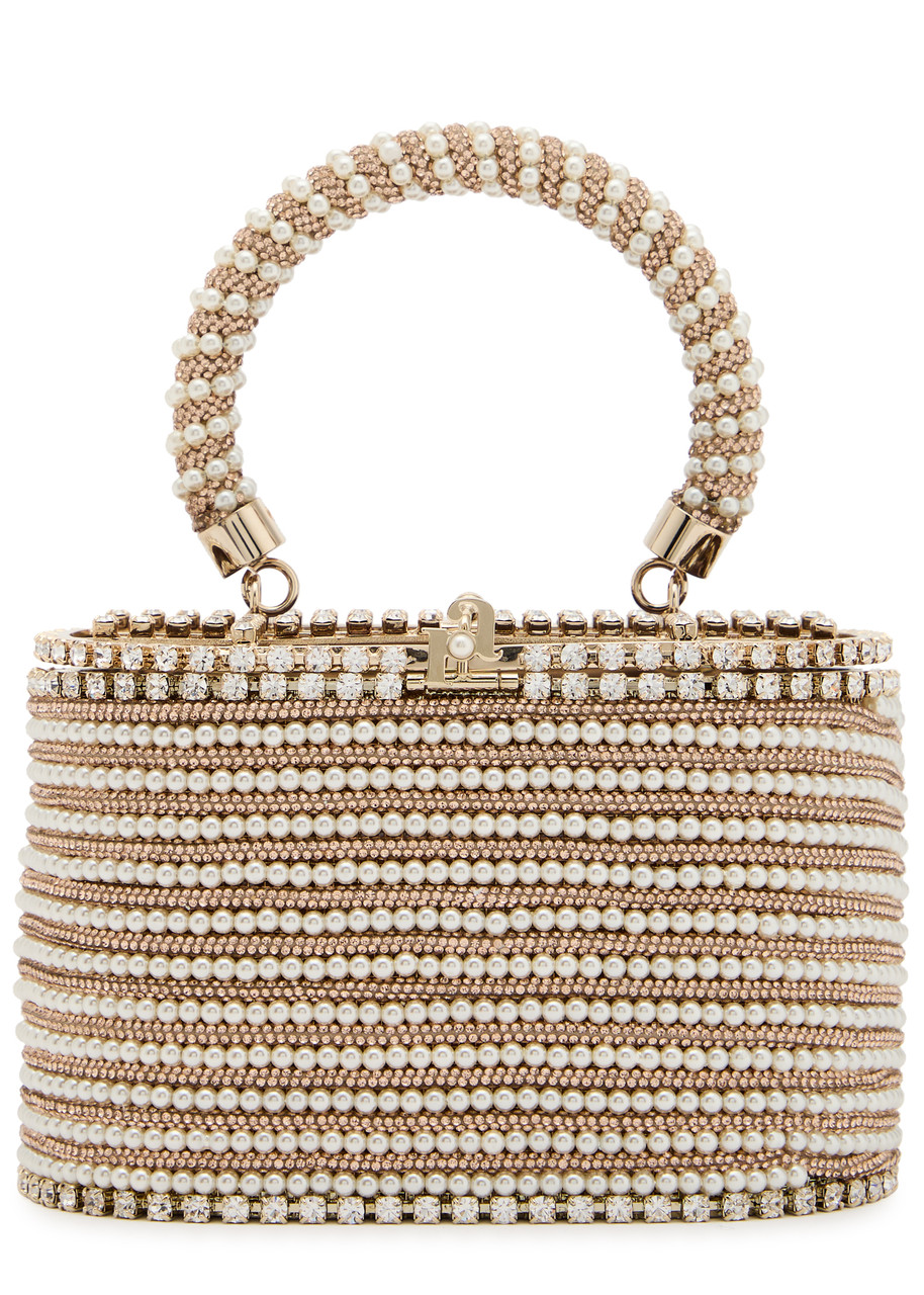 ROSANTICA Holli Libellula mini embellished cross-body bag | Harvey