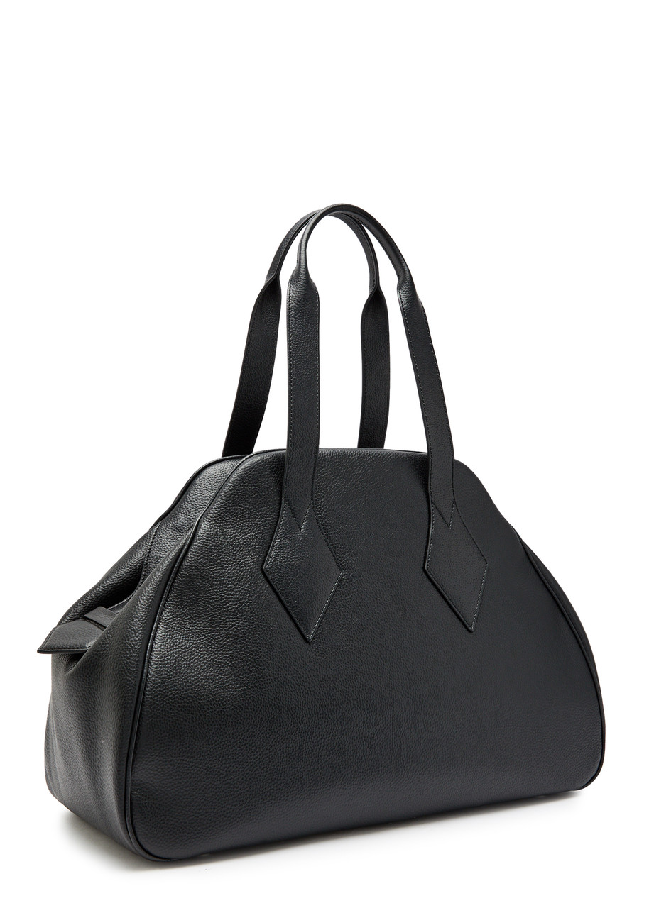 VIVIENNE WESTWOOD Yasmine large grained leather tote bag | Harvey