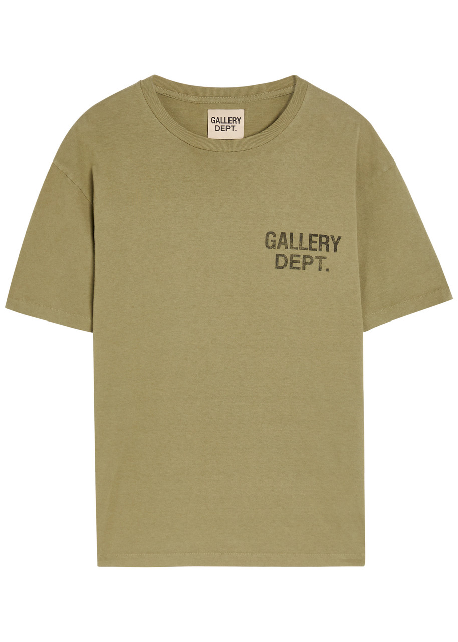 GALLERY DEPT. Logo-print cotton T-shirt | Harvey Nichols