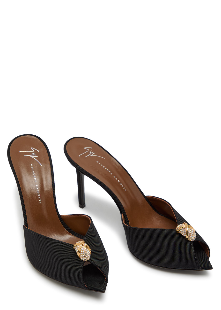 GIUSEPPE ZANOTTI Intriigo Cocktail 90 embellished faille mules