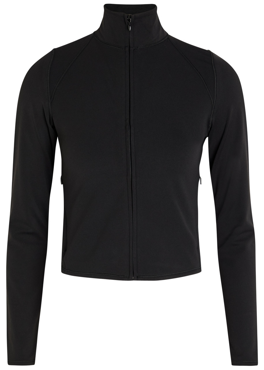 UYORI⑥ VUORI All The Feels zip up stretch-jersey top | Harvey Nichols