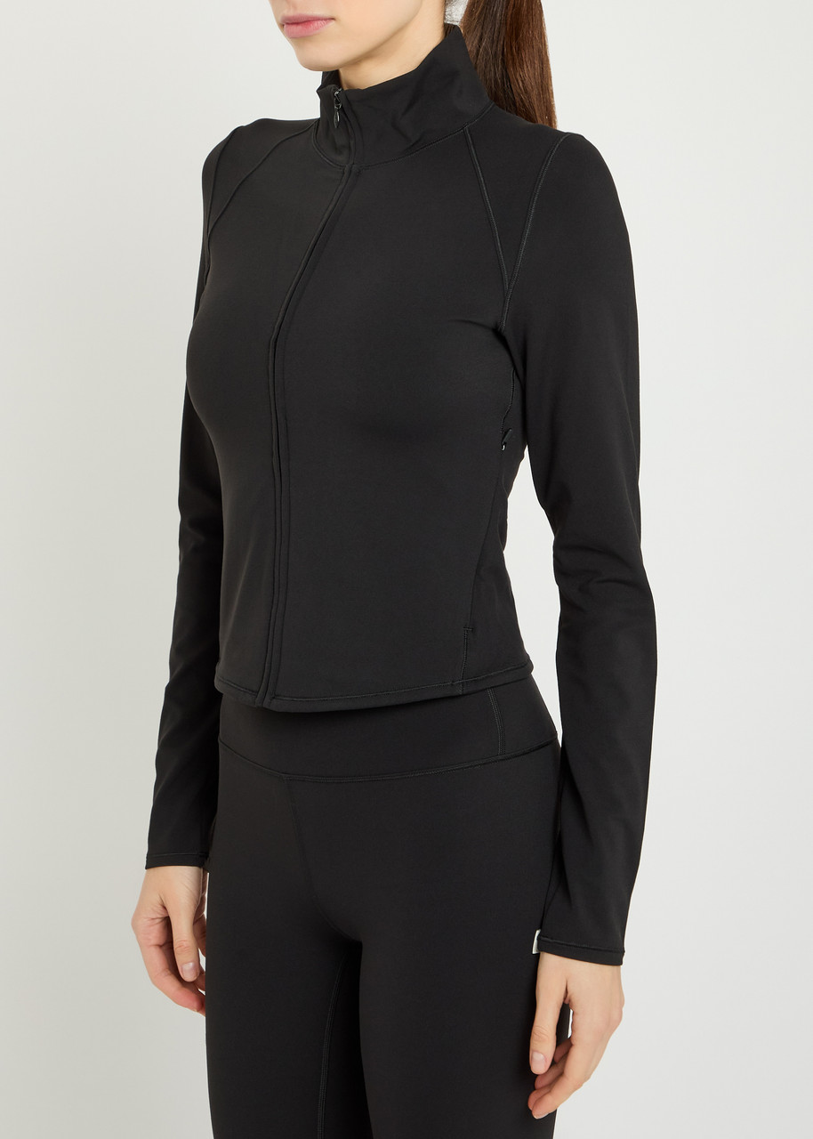 VUORI All The Feels zip up stretch-jersey top | Harvey Nichols