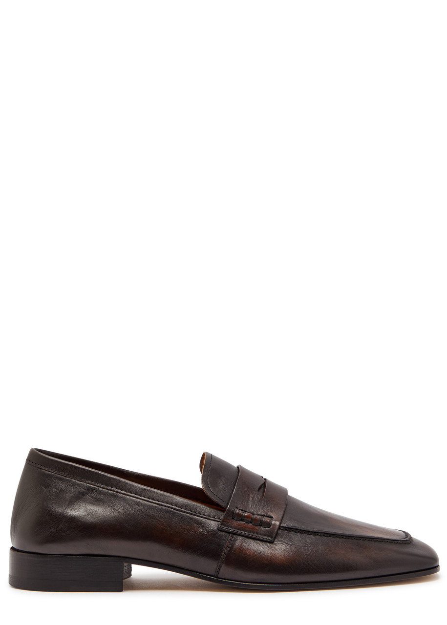 DRIES VAN NOTEN Leather loafers | Harvey Nichols