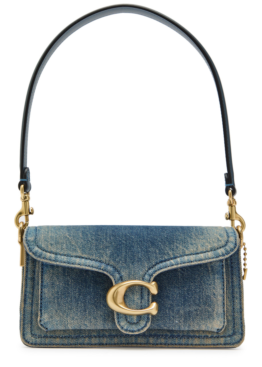 COACH Tabby 20 denim shoulder bag | Harvey Nichols