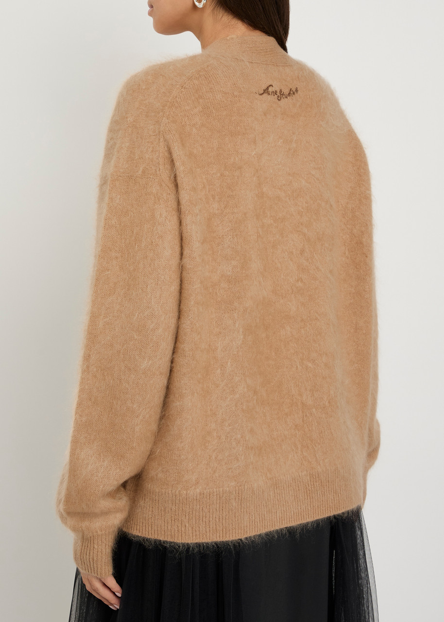 ACNE STUDIOS Brushed cashmere cardigan | Harvey Nichols