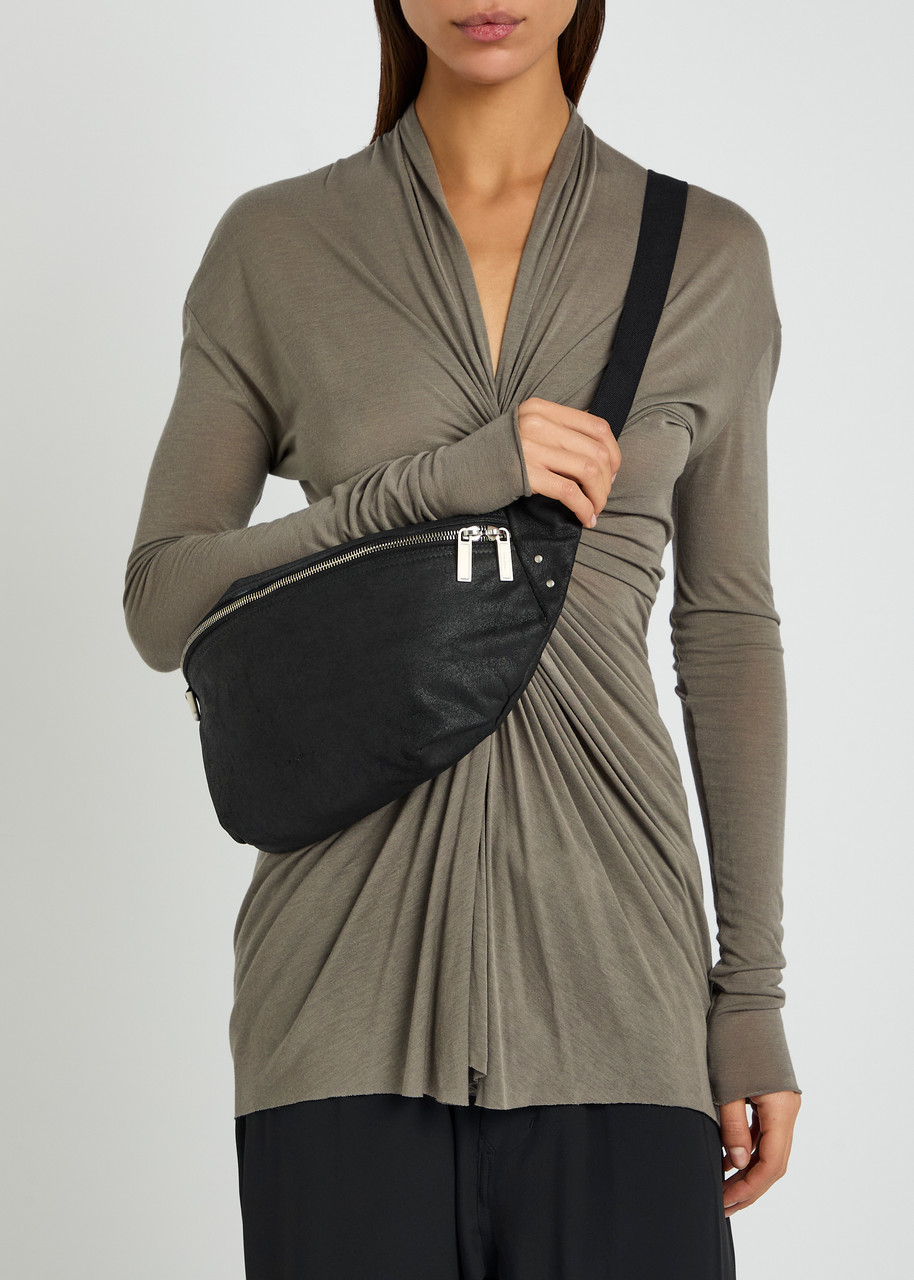 RICK OWENS Leather bumbag | Harvey Nichols