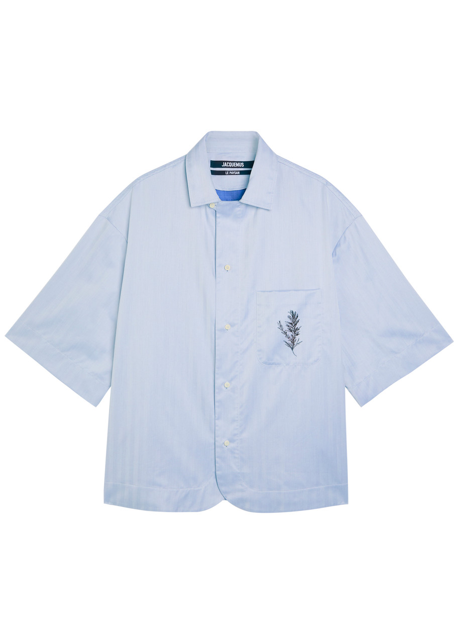 JACQUEMUS La Chemise Gardian printed cotton shirt | Harvey Nichols
