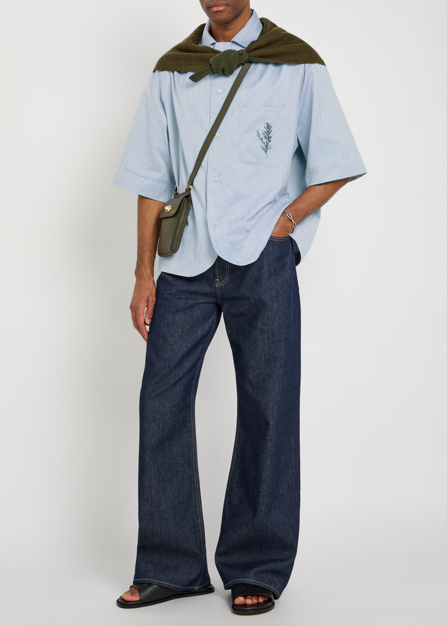JACQUEMUS La Chemise Gardian printed cotton shirt | Harvey Nichols