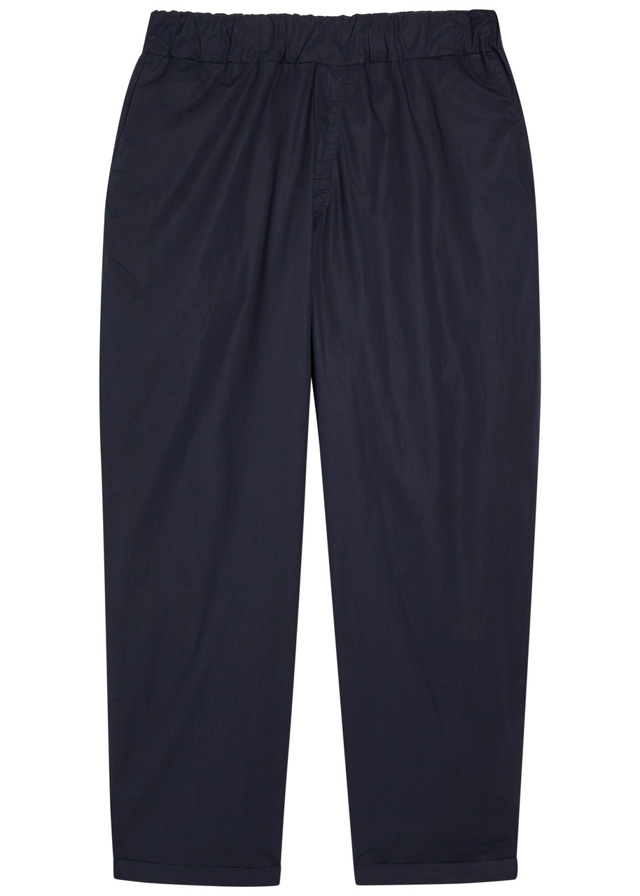 LABO.ART Tapered-leg cotton poplin trousers | Harvey Nichols
