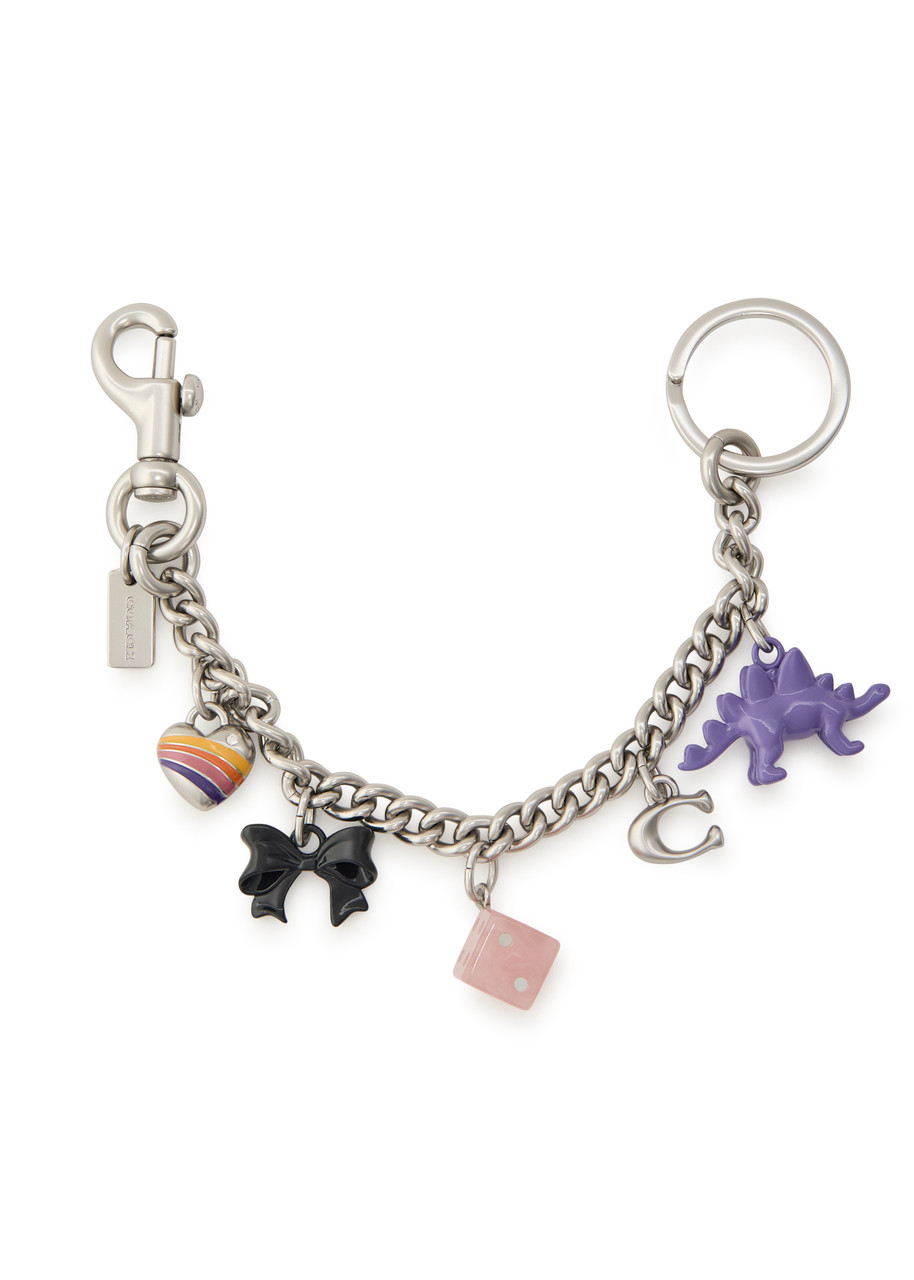 COACH Motif Chain bag charm | Harvey Nichols
