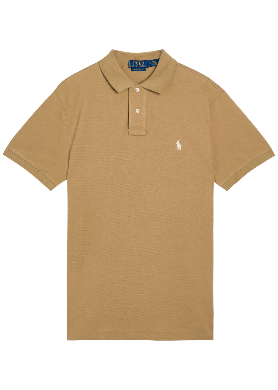 POLO RALPH LAUREN Logo cotton polo shirt | Harvey Nichols