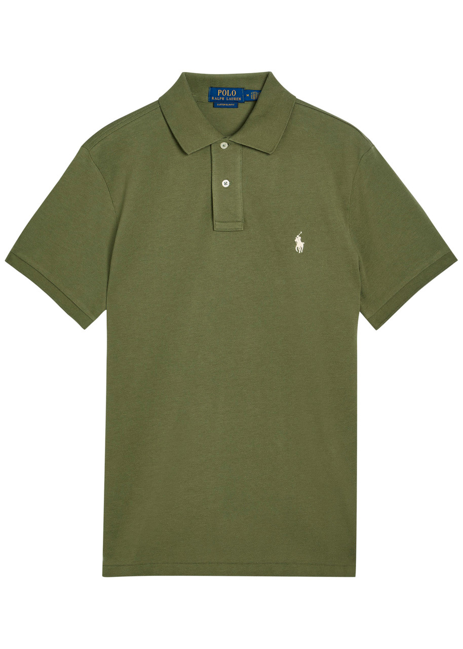 POLO RALPH LAUREN Logo cotton polo shirt | Harvey Nichols