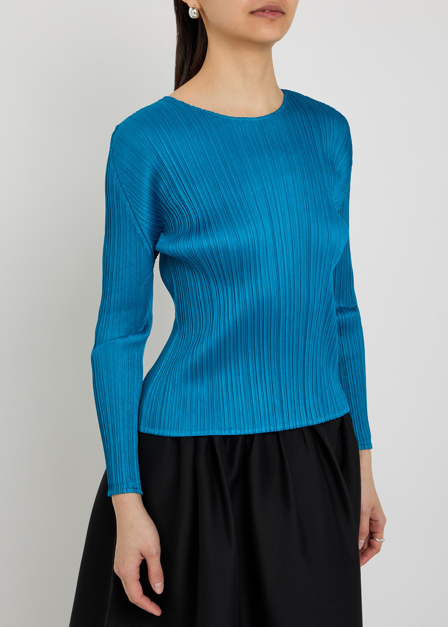 ISSEY MIYAKE PLEATS PLEASE Pleated top | Harvey Nichols