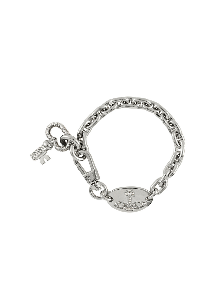 Vivienne Westwood ブレスレット VIVIENNE WESTWOOD Ovidia silver-plated bracelet | Harvey Nichols