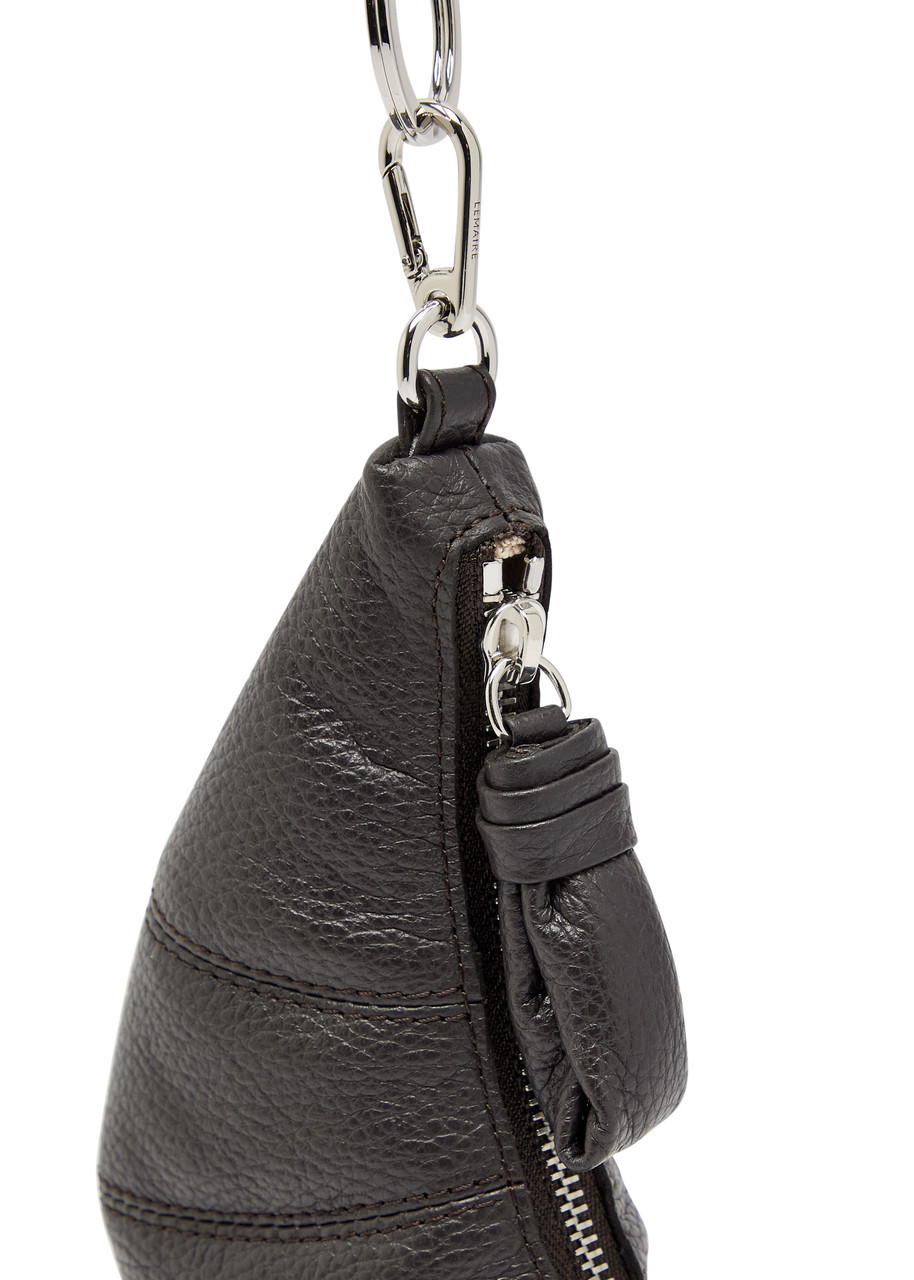 LEMAIRE Croissant leather cross-body coin purse | Harvey Nichols