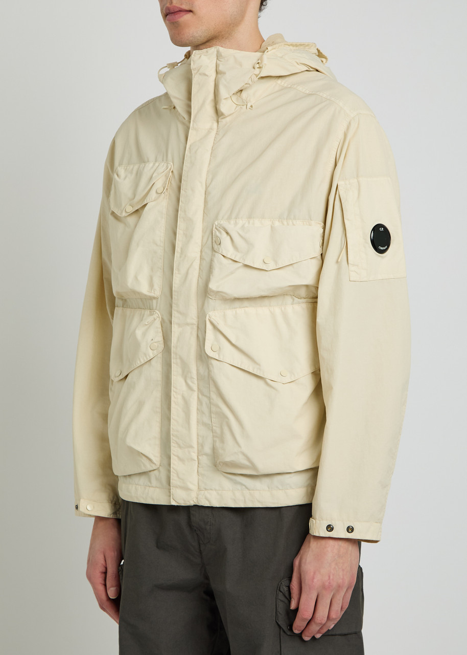 C.P. COMPANY Goggle hooded shell jacket | Harvey Nichols