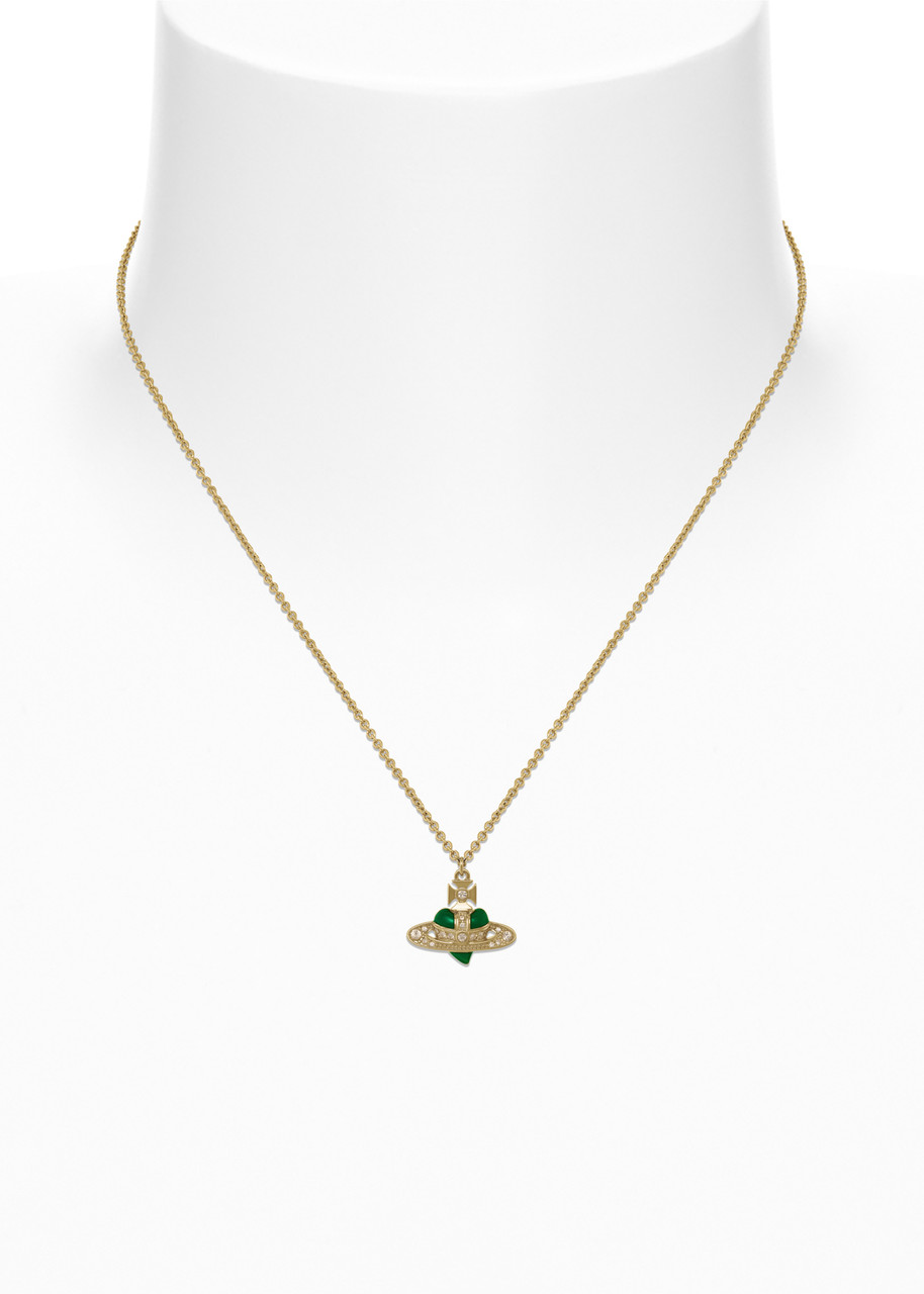 VIVIENNE WESTWOOD New Diamante Heart necklace | Harvey Nichols