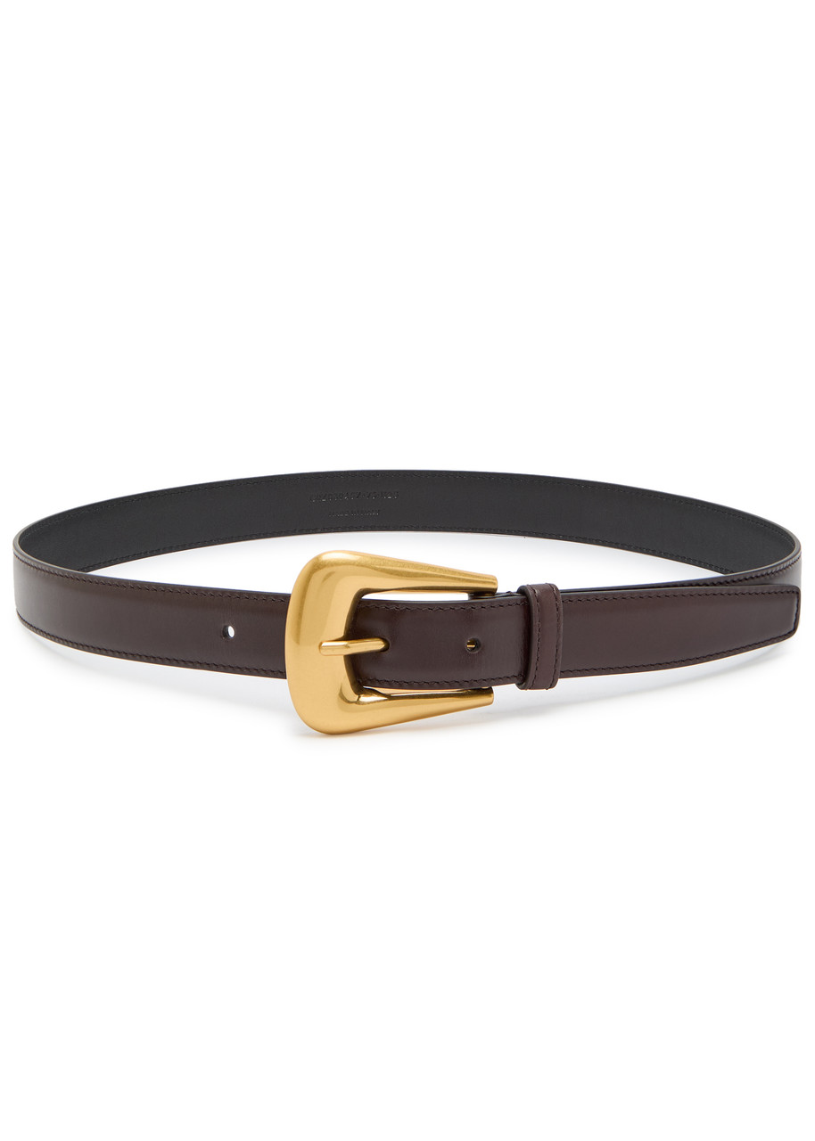SAINT LAURENT Cintura leather belt | Harvey Nichols