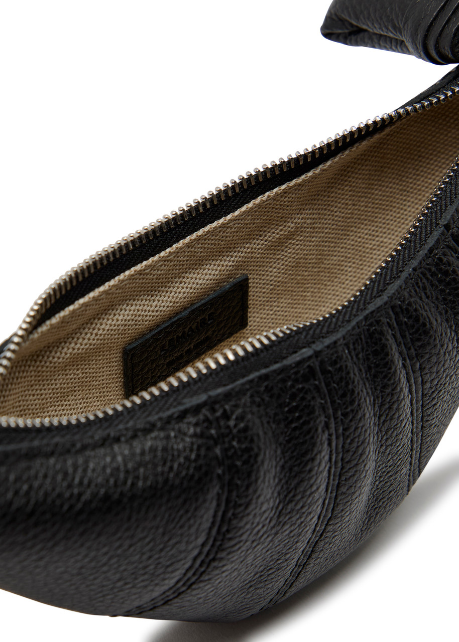 LEMAIRE Croissant leather cross-body coin purse | Harvey Nichols