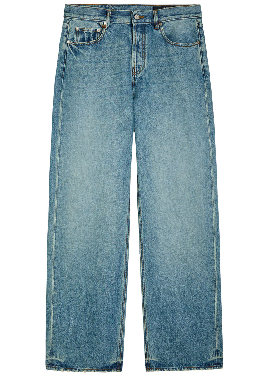JACQUEMUS Le De-Nimes Droit wide-leg jeans | Harvey Nichols