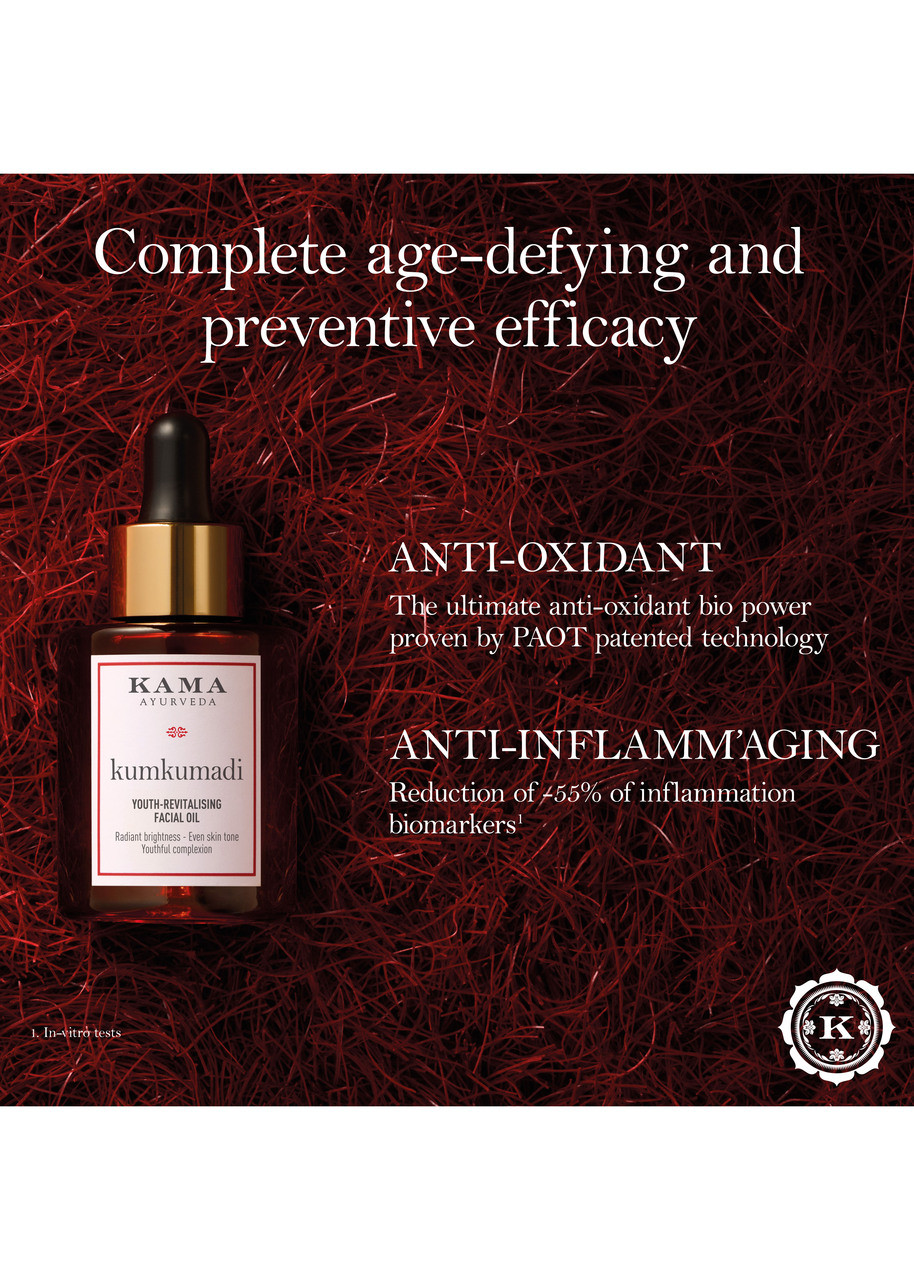 KAMA AYURVEDA Kumkumadi Revitalising Facial Oil 30ml | Harvey Nichols