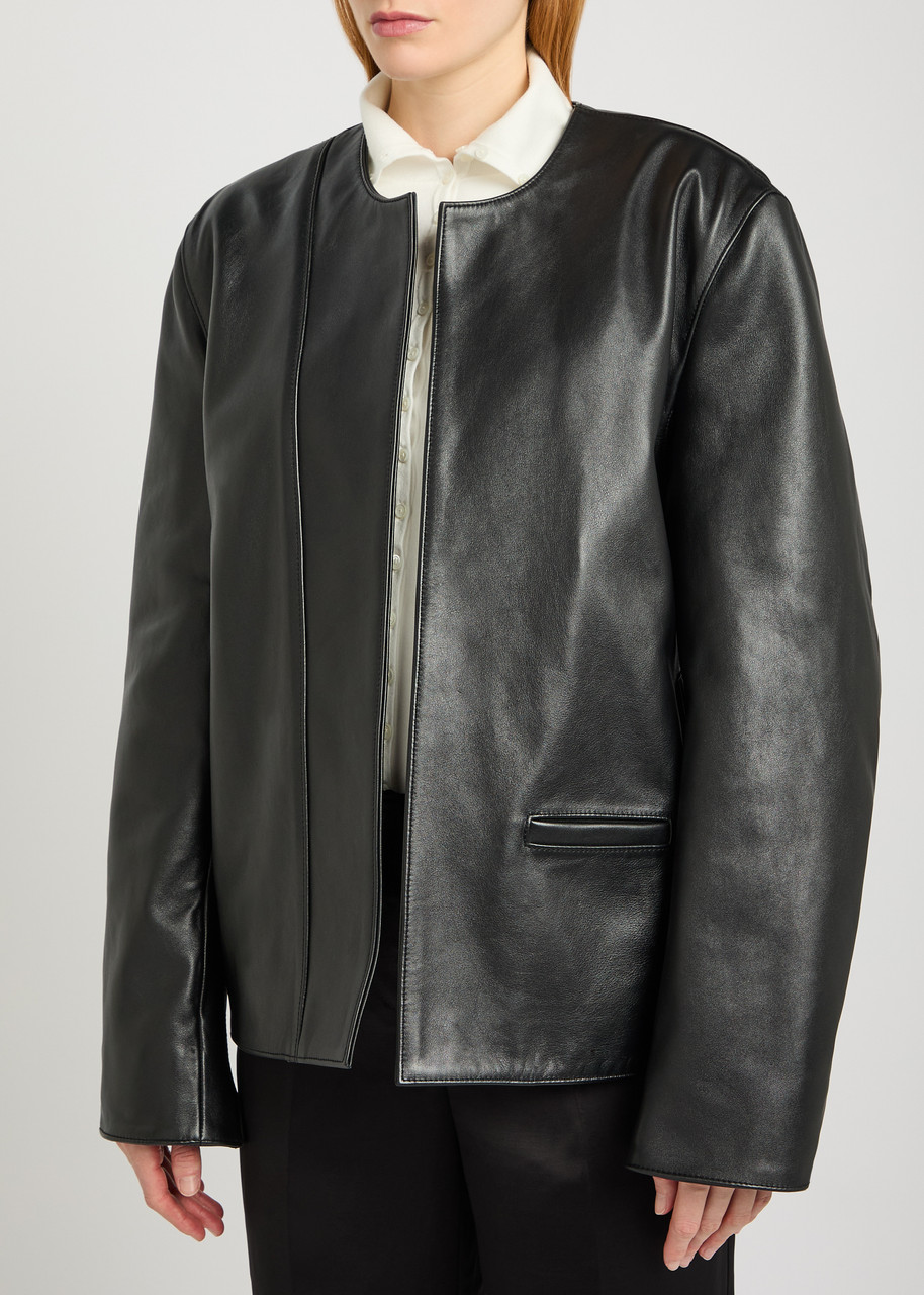 TOTEME Quilted leather jacket | Harvey Nichols