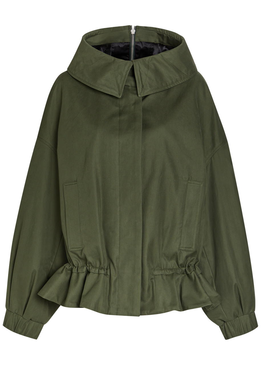 DRIES VAN NOTEN Villas hooded cotton jacket | Harvey Nichols