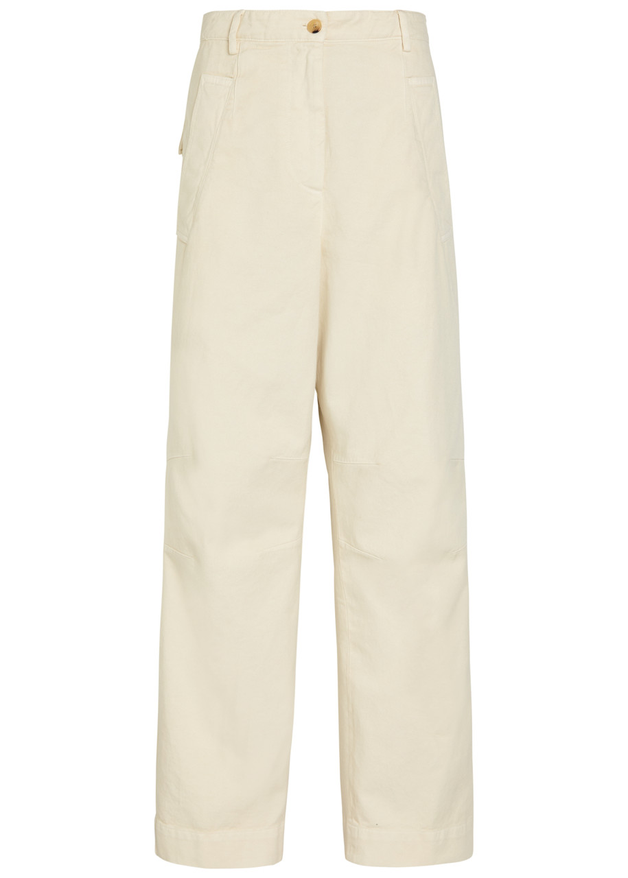 DRIES VAN NOTEN Pincks cotton trousers | Harvey Nichols