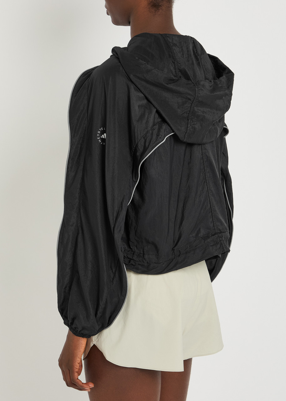 ADIDAS X STELLA MCCARTNEY Hooded shell running jacket | Harvey Nichols