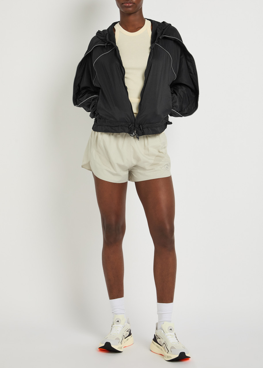 ADIDAS X STELLA MCCARTNEY Hooded shell running jacket | Harvey Nichols