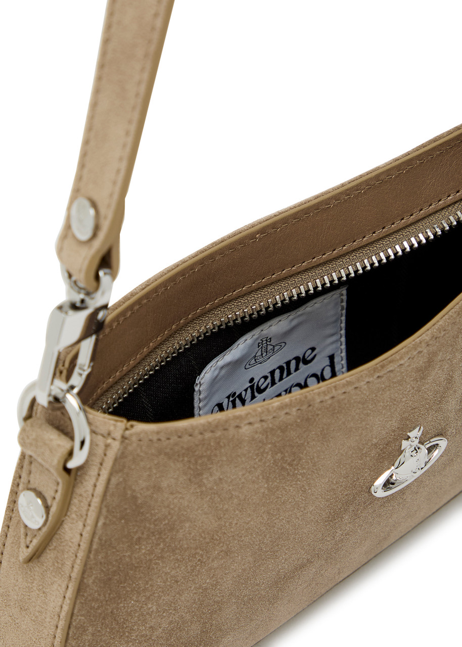 VIVIENNE WESTWOOD Tasha suede shoulder bag | Harvey Nichols