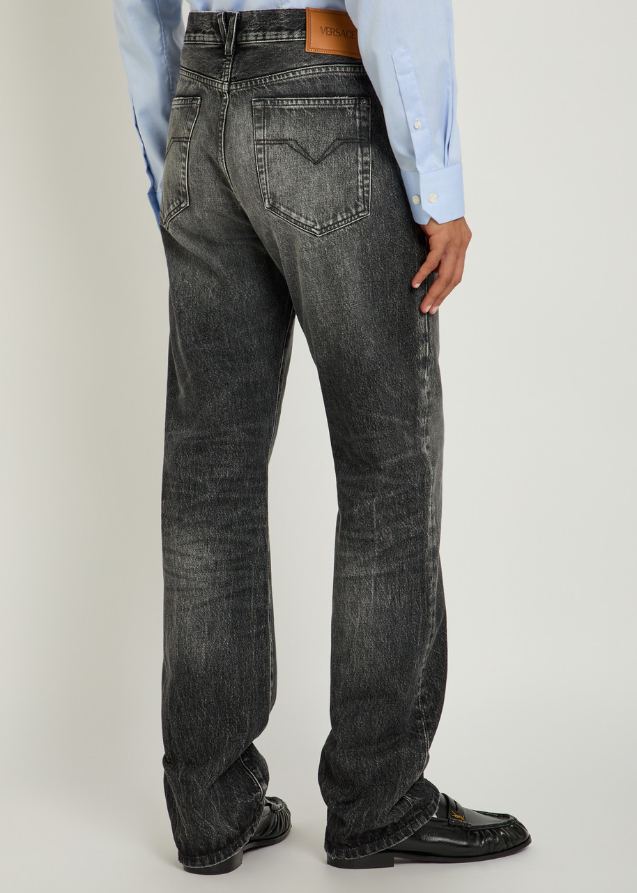 VERSACEデニム VERSACE Straight-leg jeans | Harvey Nichols