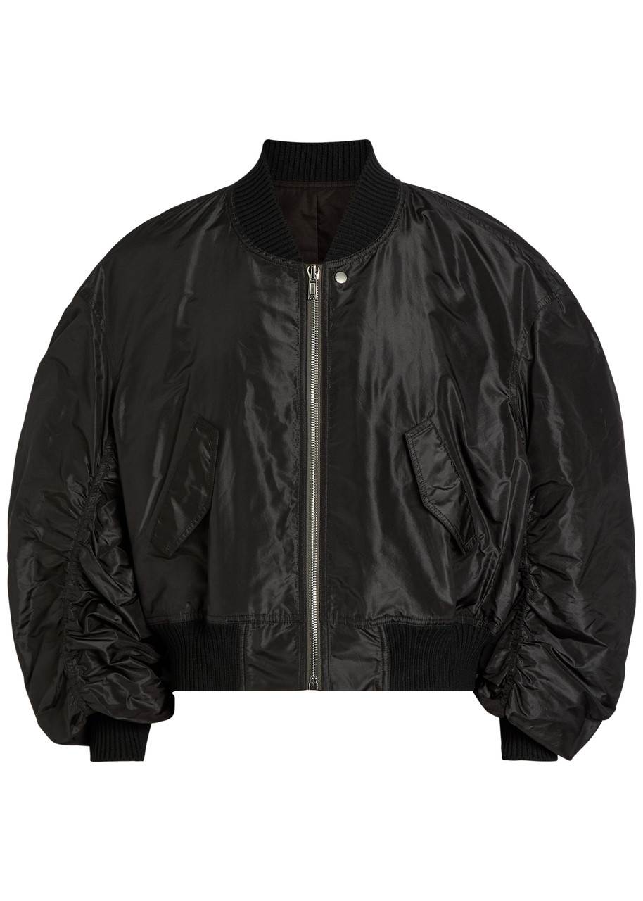 RICK OWENS Secchia silk bomber jacket | Harvey Nichols