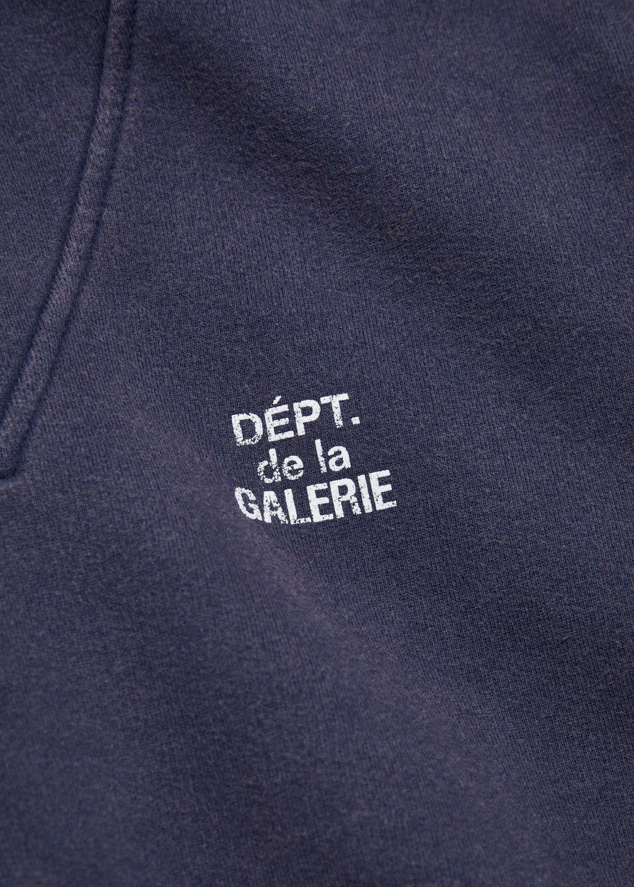 GALLERY DEPT. Logo half-zip cotton sweatshirt | Harvey Nichols