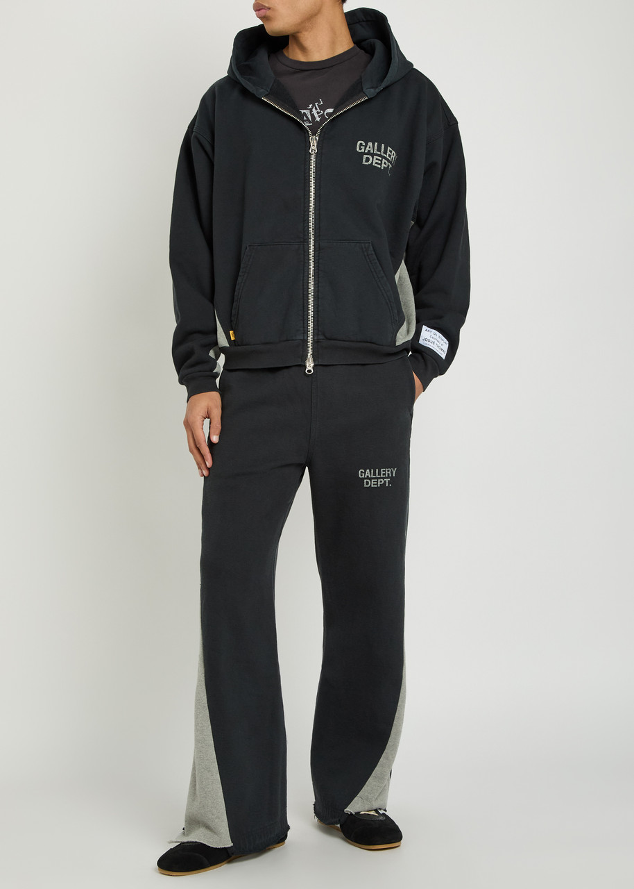 GALLERY DEPT. Panelled hooded cotton sweatshirt | Harvey Nichols
