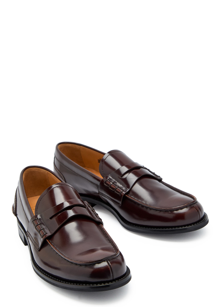 CHURCH'S Pembrey polished leather loafers | Harvey Nichols