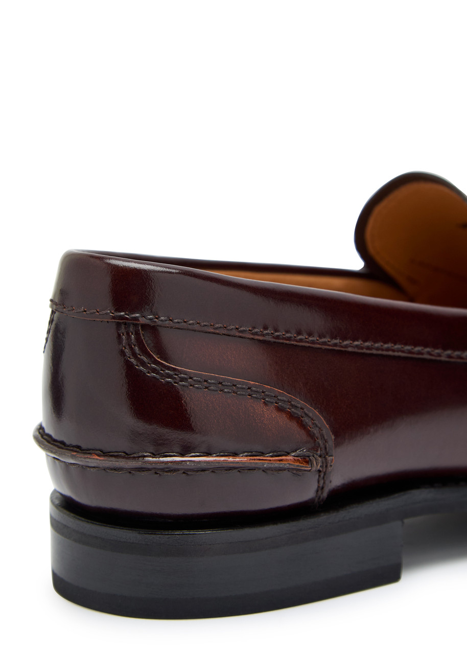 CHURCH'S Pembrey polished leather loafers | Harvey Nichols