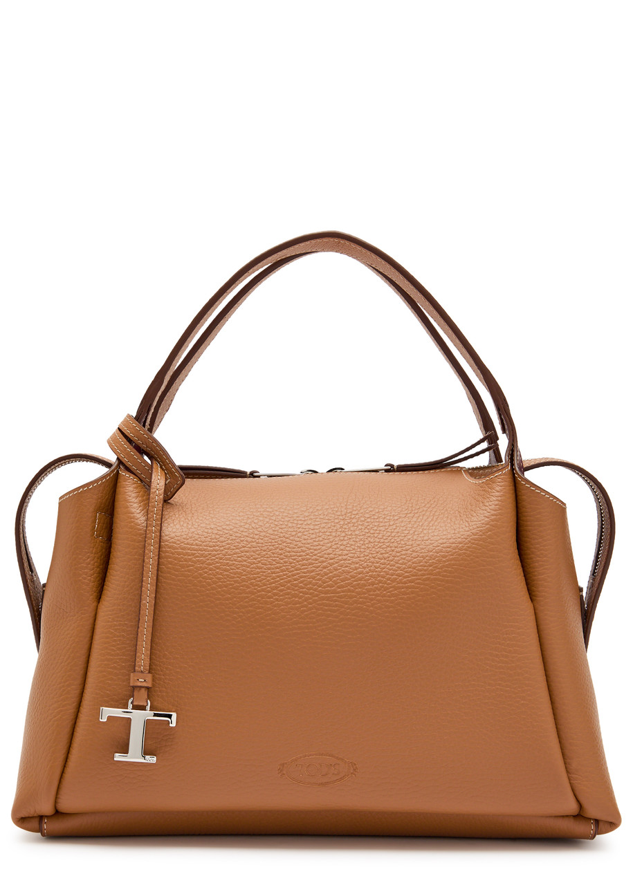 TODS Grained leather top handle bag | Harvey Nichols