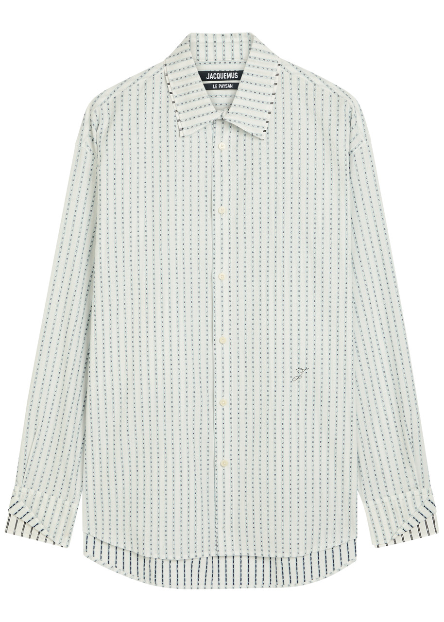 JACQUEMUS Le Chemise Letro striped cotton shirt | Harvey Nichols