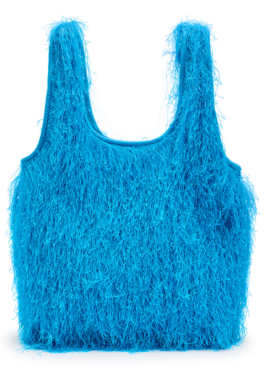 DRIES VAN NOTEN Fringed leather tote bag | Harvey Nichols
