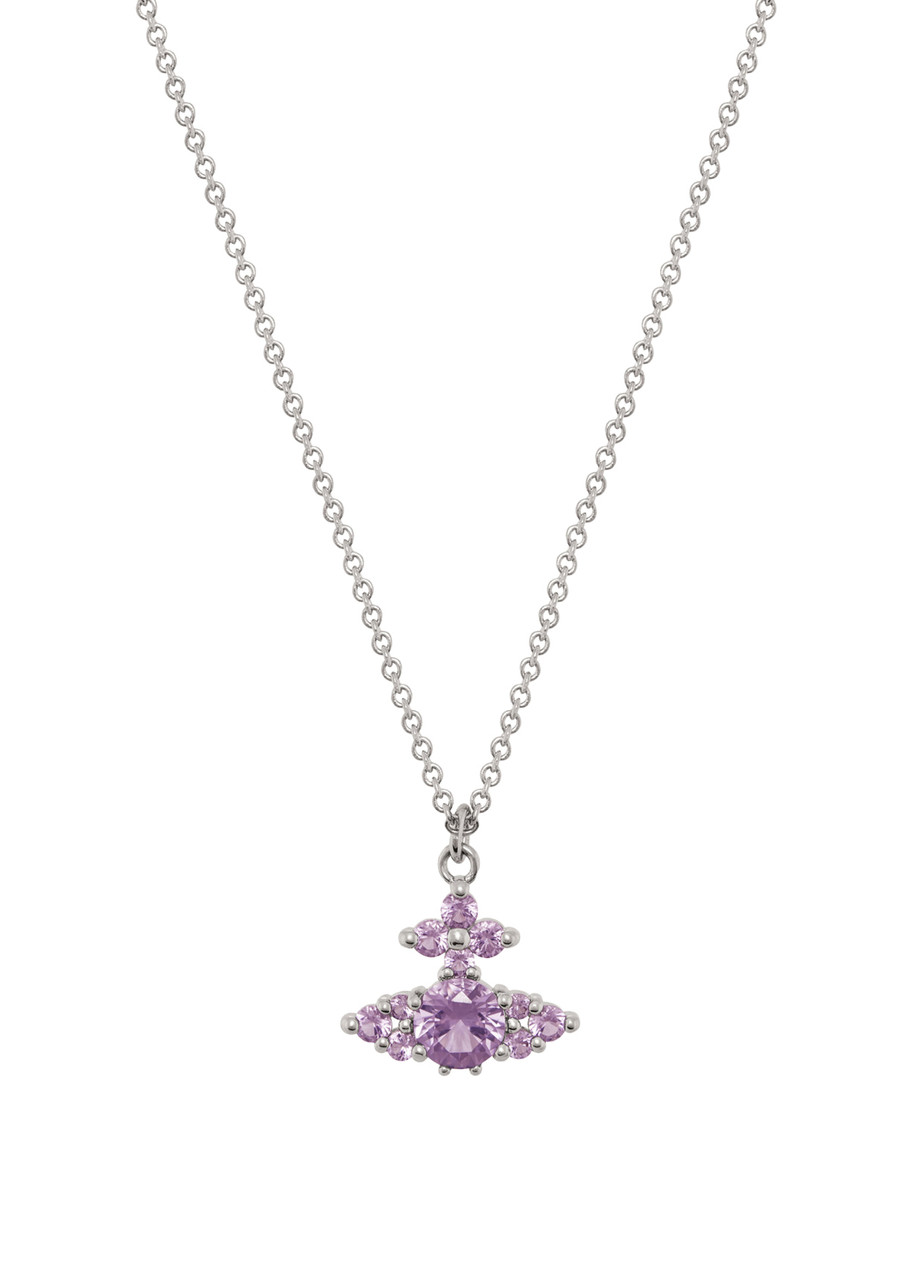 VIVIENNE WESTWOOD Feodorita crystal-embellished orb necklace
