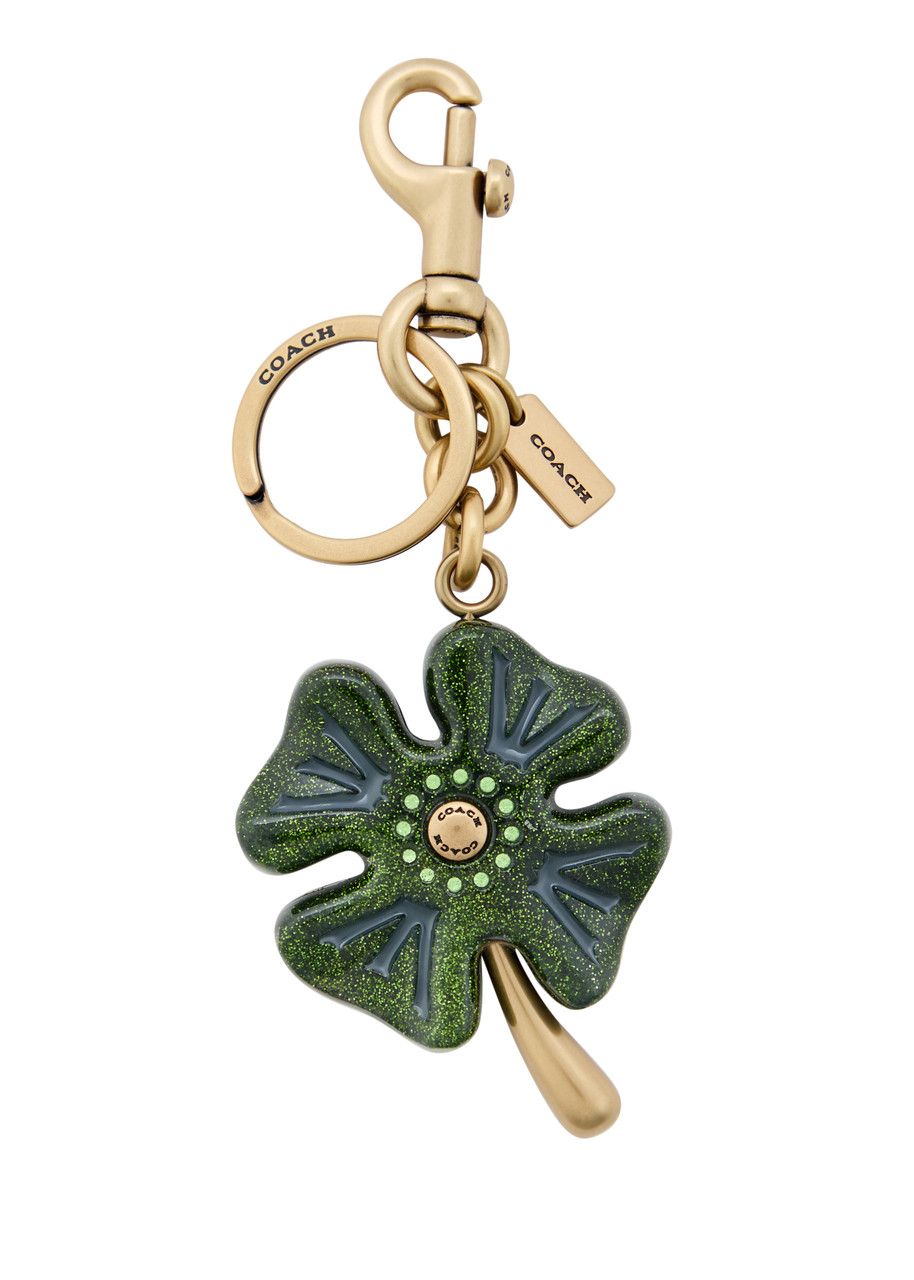 COACH Clover bag charm | Harvey Nichols