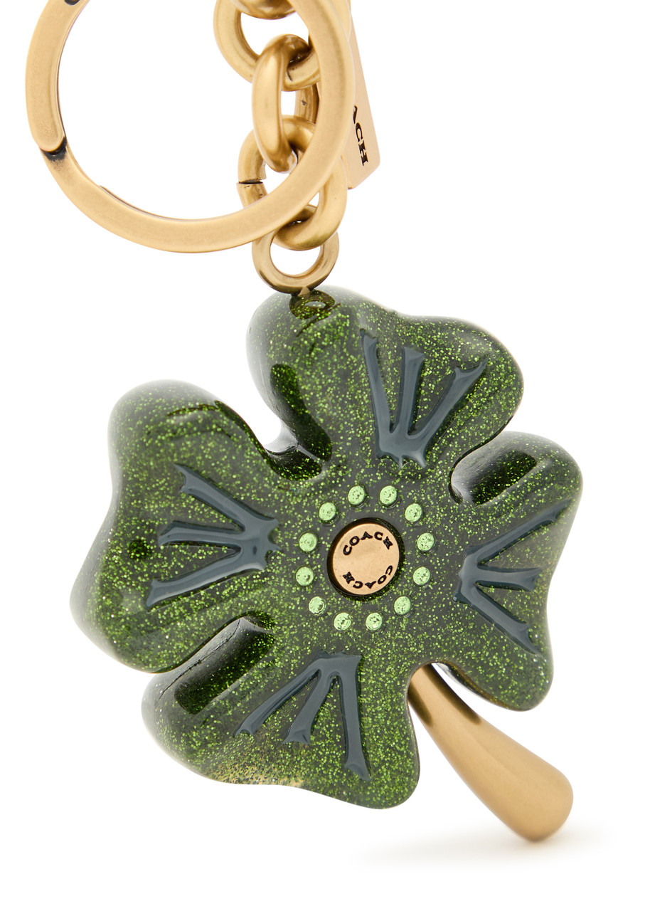 COACH Clover bag charm | Harvey Nichols