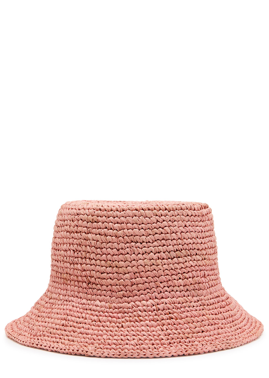 VIVIENNE WESTWOOD Orb raffia bucket hat | Harvey Nichols